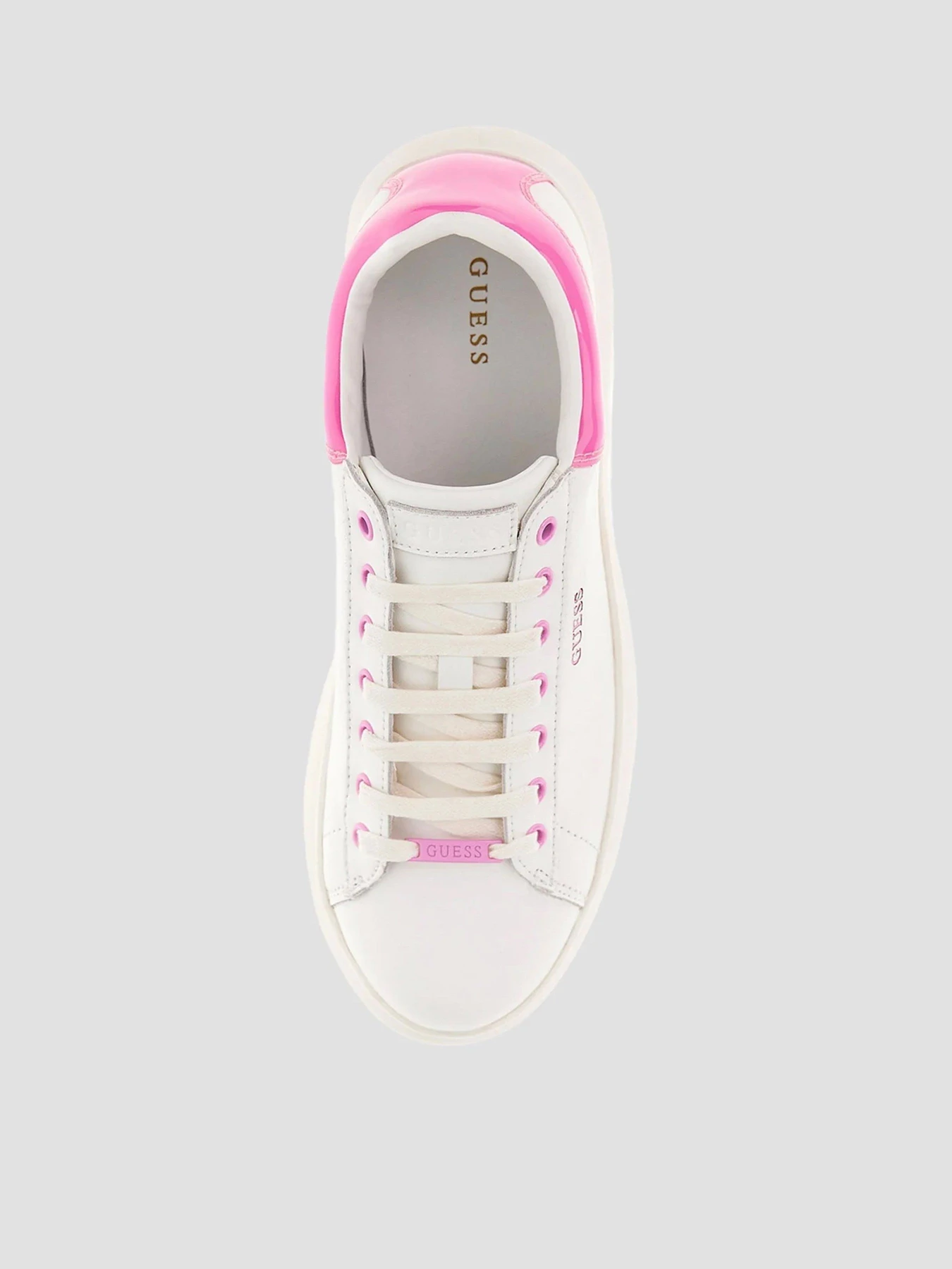 Кроссовки GUESS модель FL5VIB.LEA12;WHPIN Фото