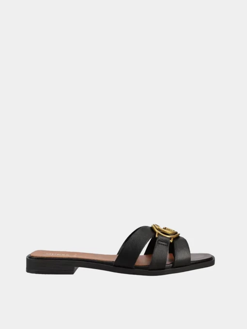 Шльопанці GUESS Symo модель FL6SYM.LEA19;BLACK Фото