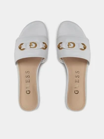 Шлёпанцы GUESS Hammi2 модель FLPHA2.ELE03;WHITE Фото