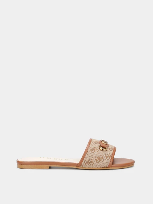 Шльопанці GUESS Hammi модель FLPHAM.FAL03;BEIGE Фото