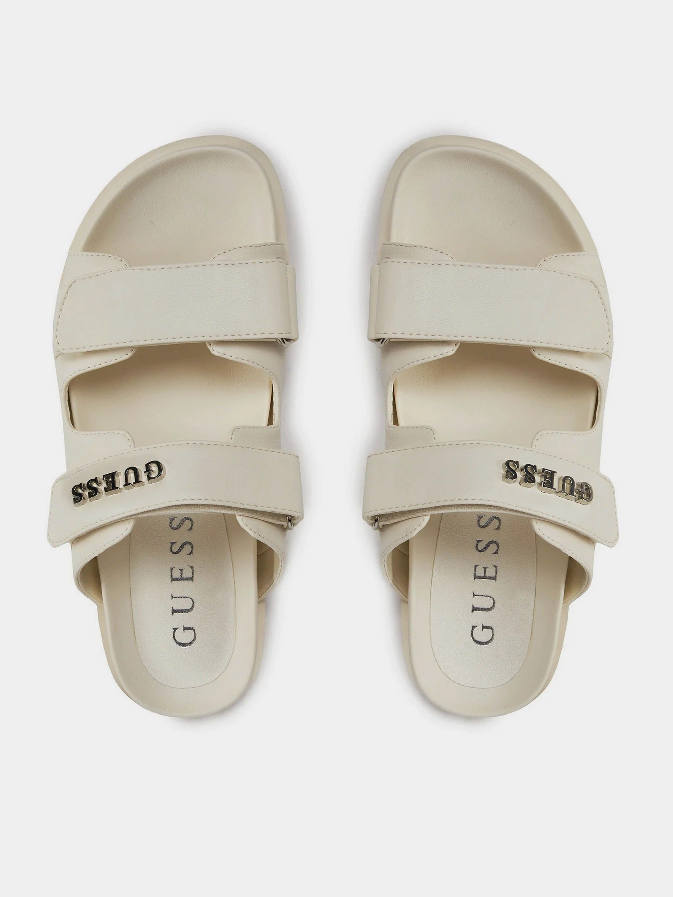 Шлёпанцы GUESS Fabulon модель FLJFBU.ELE19;IVORY Шлёпанцы GUESS Fabulon модель FLJFBU.ELE19;IVORY Фото