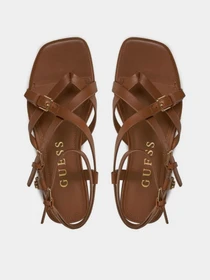 Сандалии GUESS Tamper модель FLJTAM.LEA03;TAN Фото