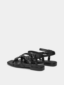 Сандалии GUESS Tamper модель FLJTAM.LEA03;BLACK Фото