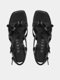 Сандалии GUESS Tamper модель FLJTAM.LEA03;BLACK Фото