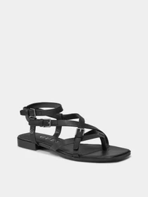 Сандалии GUESS Tamper модель FLJTAM.LEA03;BLACK Фото
