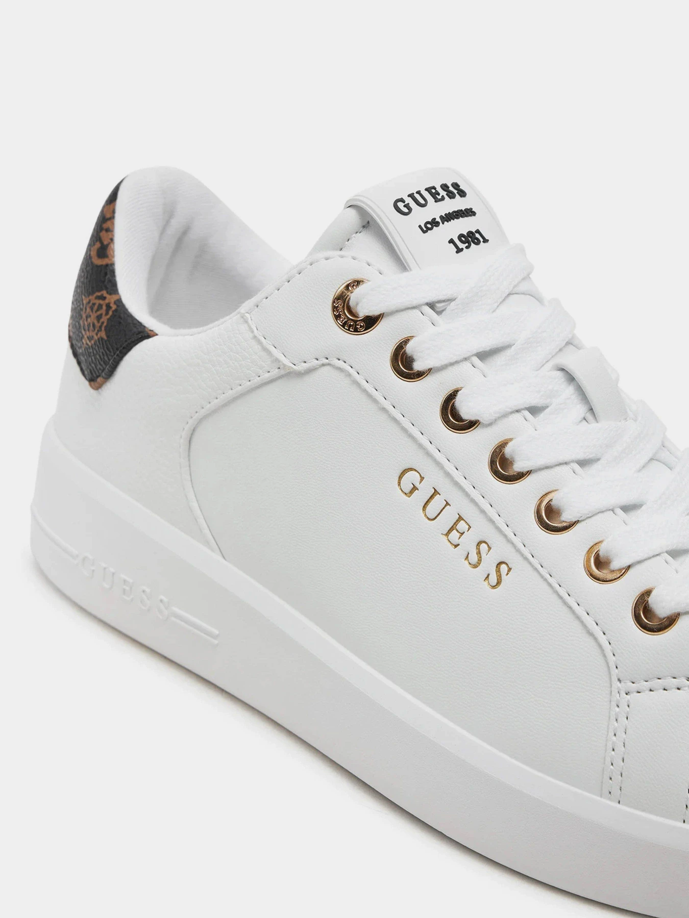 Кеди GUESS Roki2 модель FLFRO2.FAL12;WHITE Кеди GUESS Roki2 модель FLFRO2.FAL12;WHITE Фото