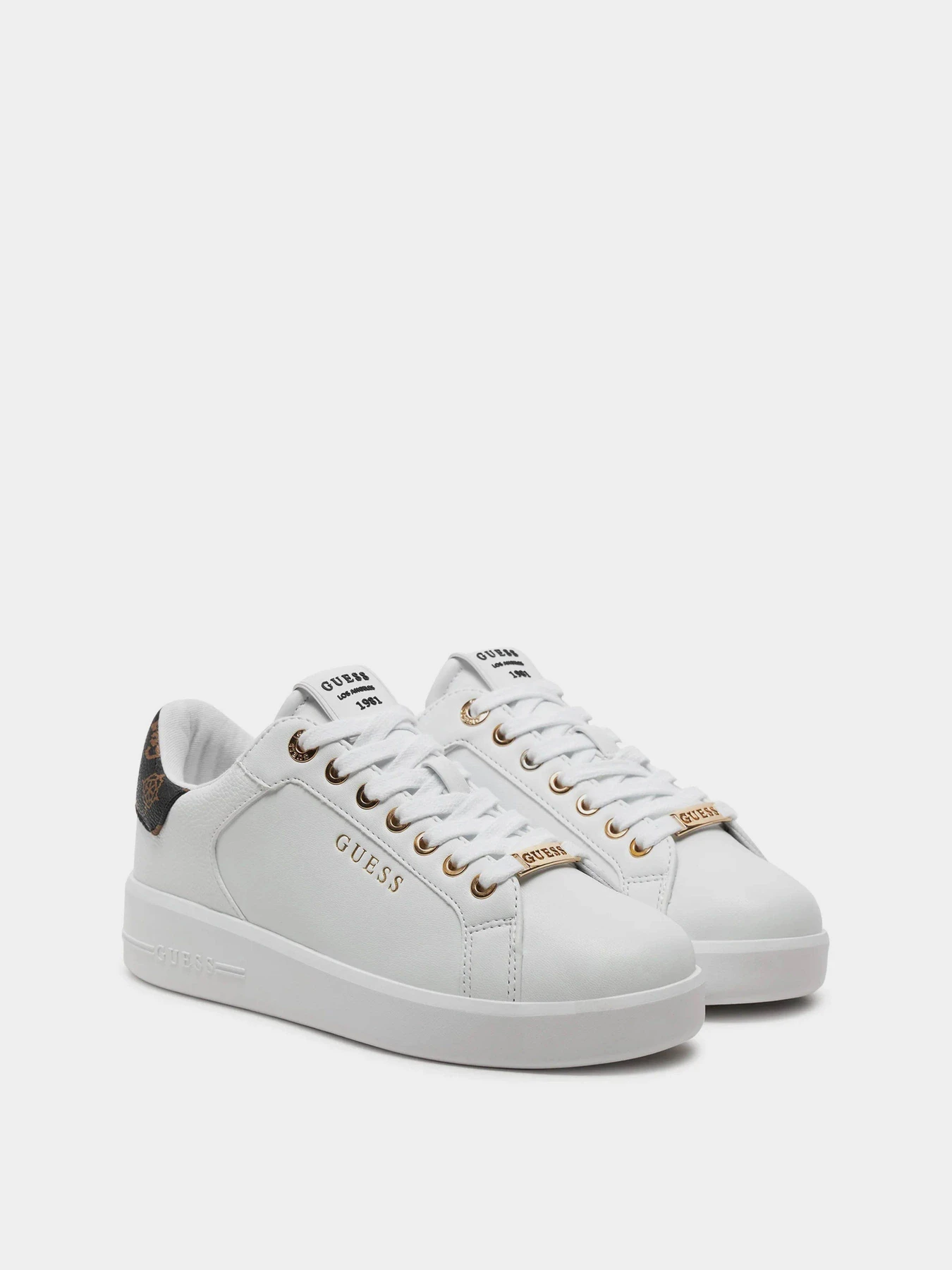 Кеди GUESS Roki2 модель FLFRO2.FAL12;WHITE Кеди GUESS Roki2 модель FLFRO2.FAL12;WHITE Фото