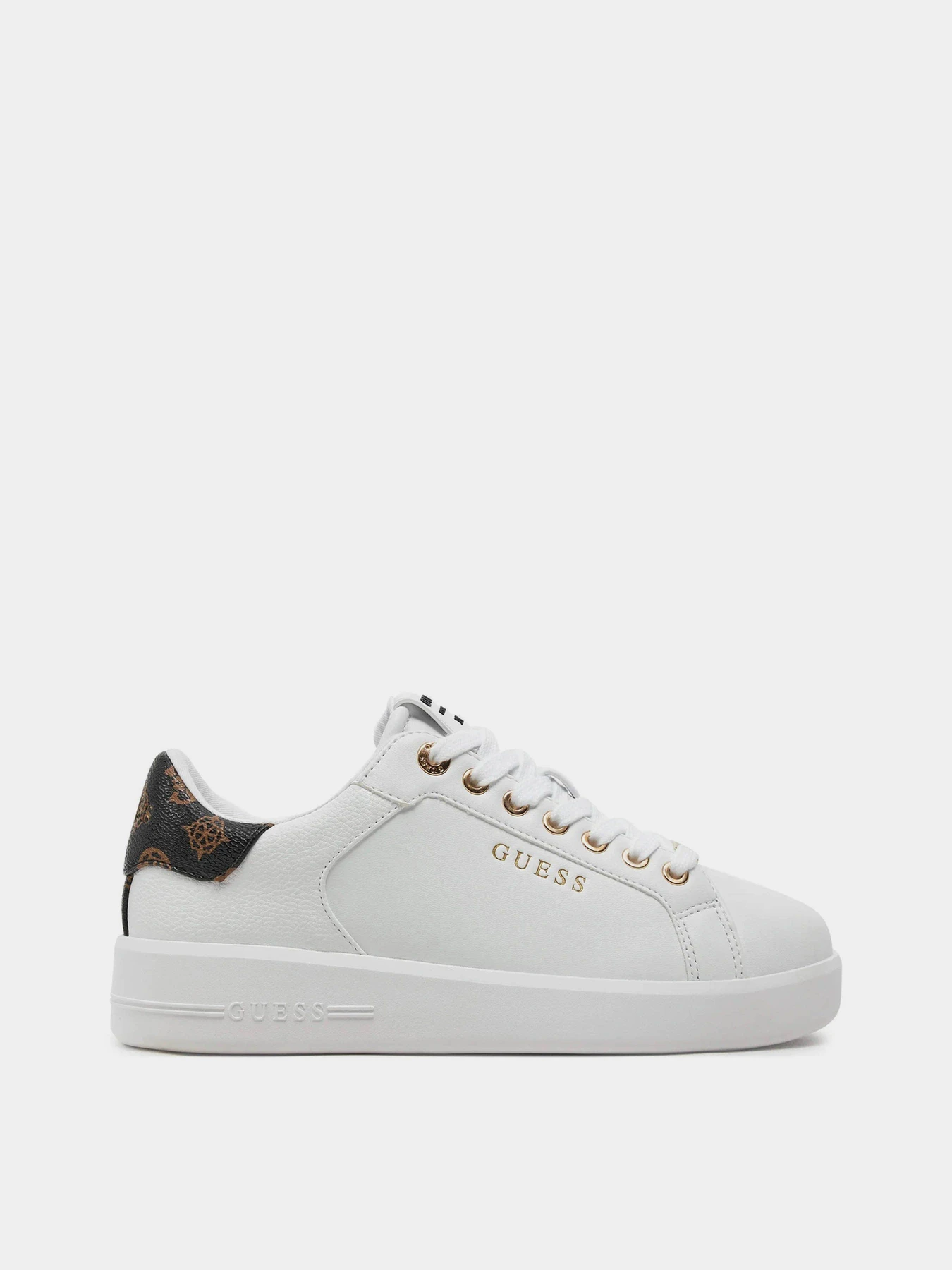 Кеди GUESS Roki2 модель FLFRO2.FAL12;WHITE Кеди GUESS Roki2 модель FLFRO2.FAL12;WHITE Фото