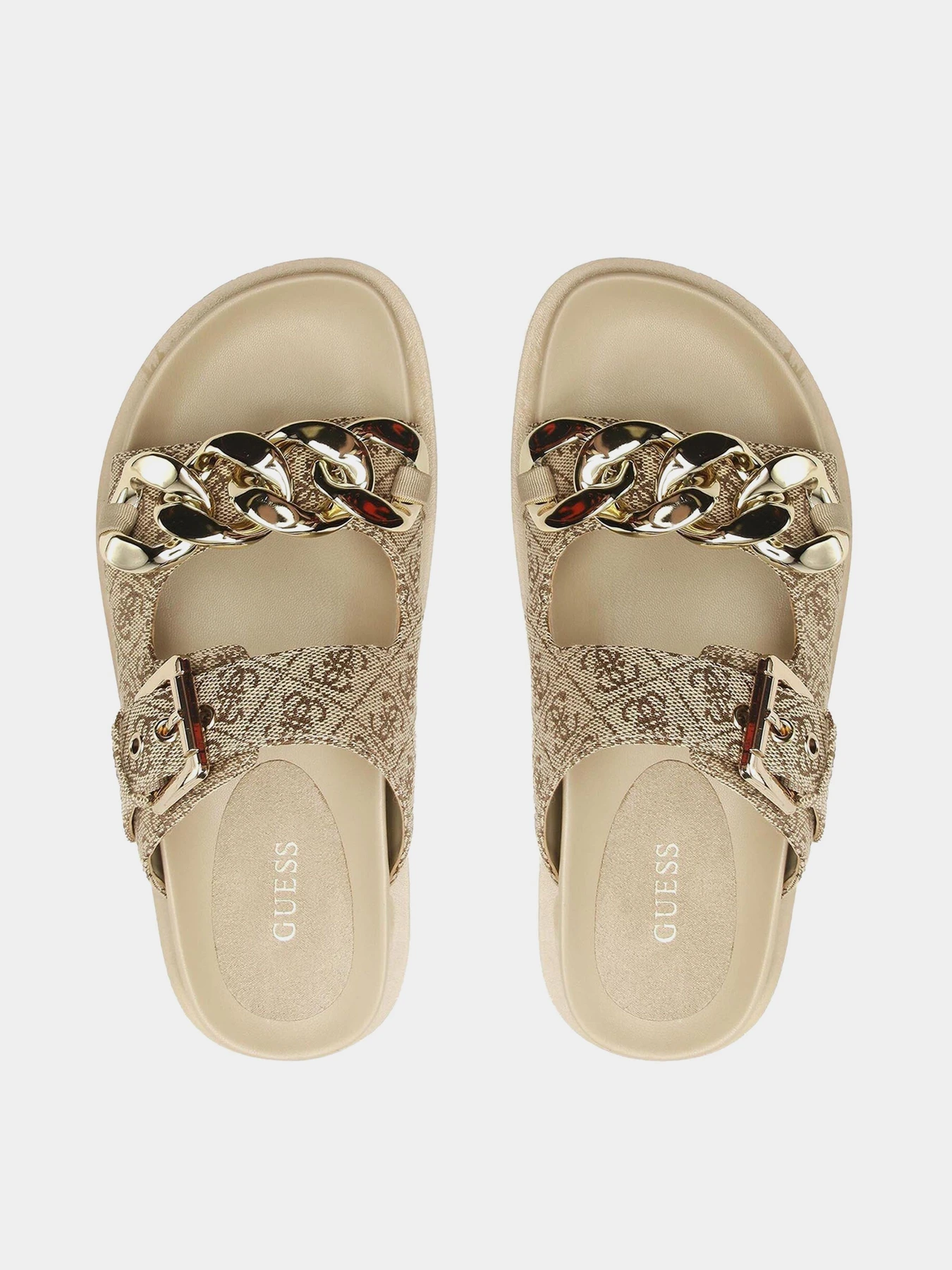 Шлёпанцы GUESS Fatema2 модель FL6FT2.FAL03;BEIBR Шлёпанцы GUESS Fatema2 модель FL6FT2.FAL03;BEIBR Фото