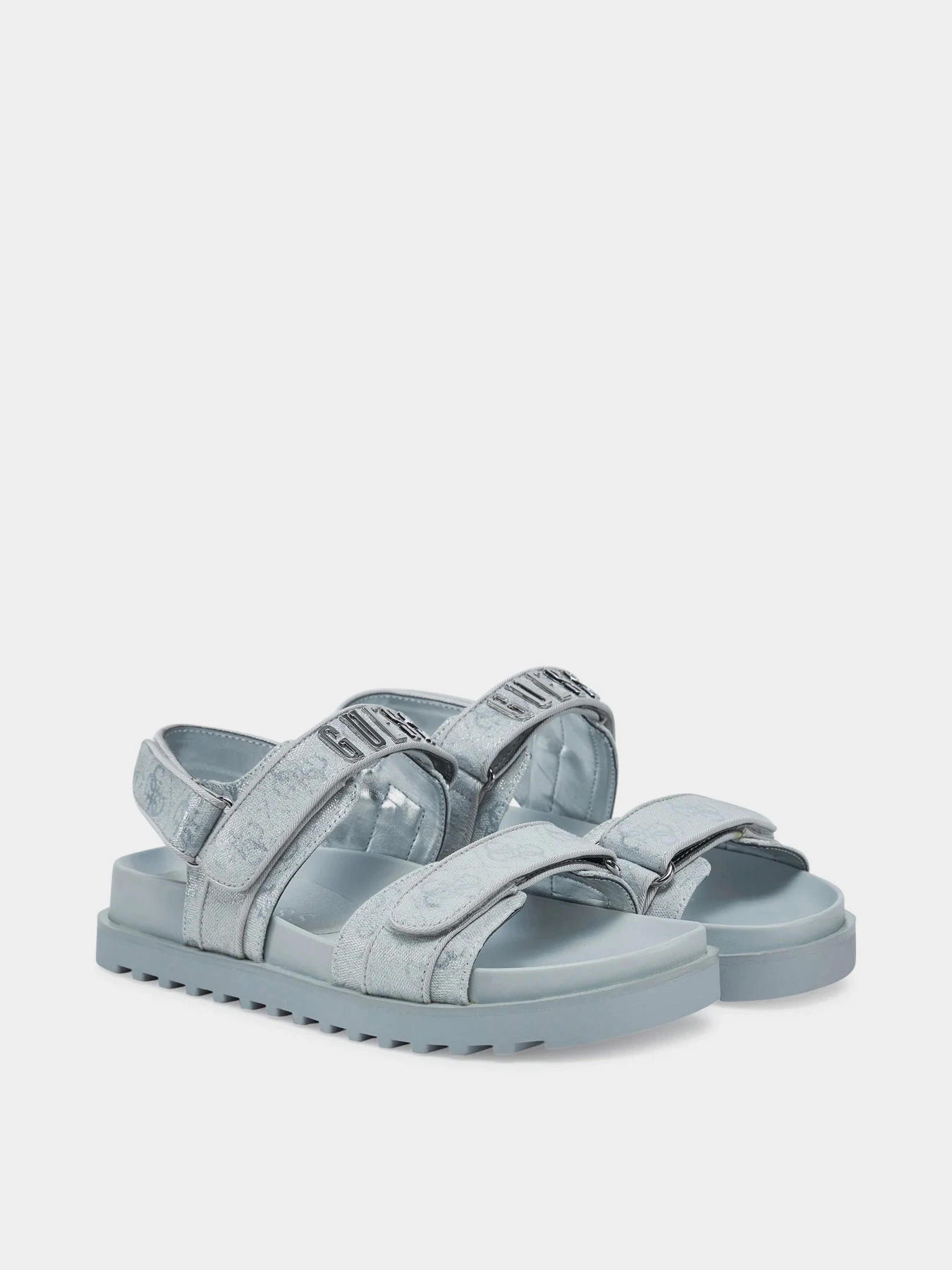 Сандалии GUESS Fadison модель FLJFDS.LEL03;SILVE Сандалии GUESS Fadison модель FLJFDS.LEL03;SILVE Фото