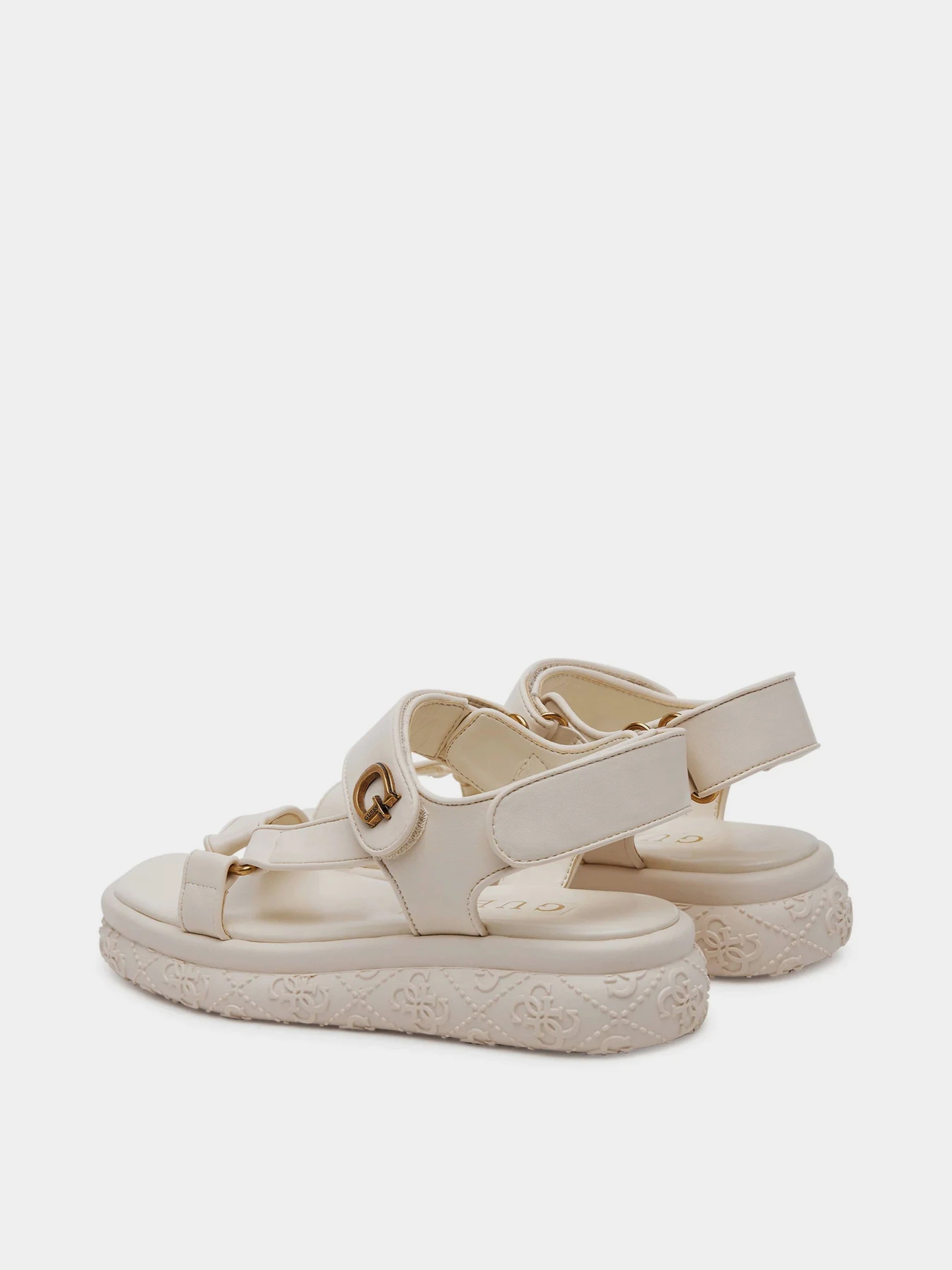 Сандалії GUESS Lanara модель FLJLAN.ELE03;CREAM Сандалії GUESS Lanara модель FLJLAN.ELE03;CREAM Фото