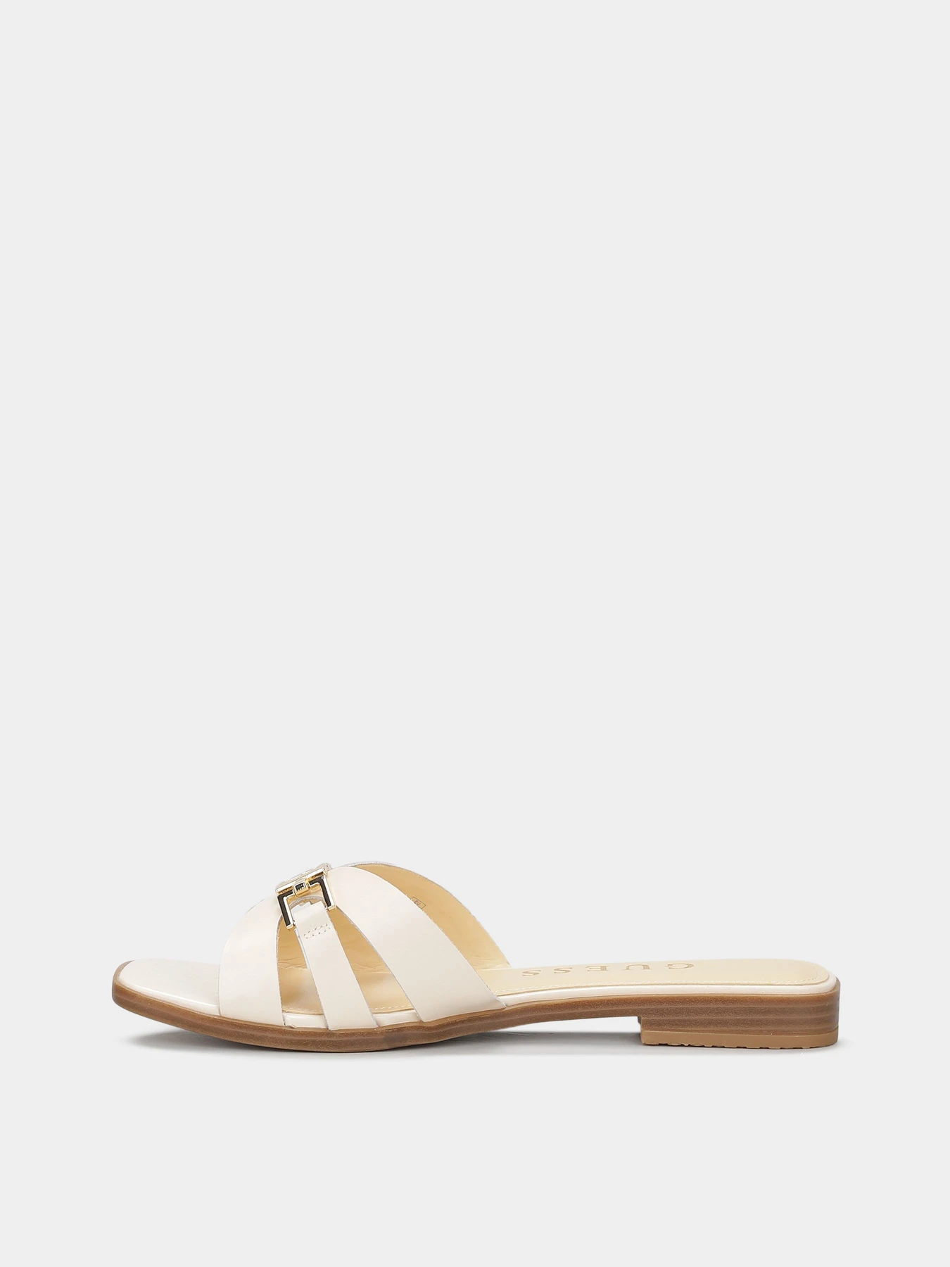 Шльопанці GUESS Realla модель FLJRLL.LEA19;CREAM Фото
