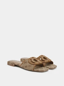 Шльопанці GUESS Tarishae модель FLJTSE.FAL19;BEIBR Фото