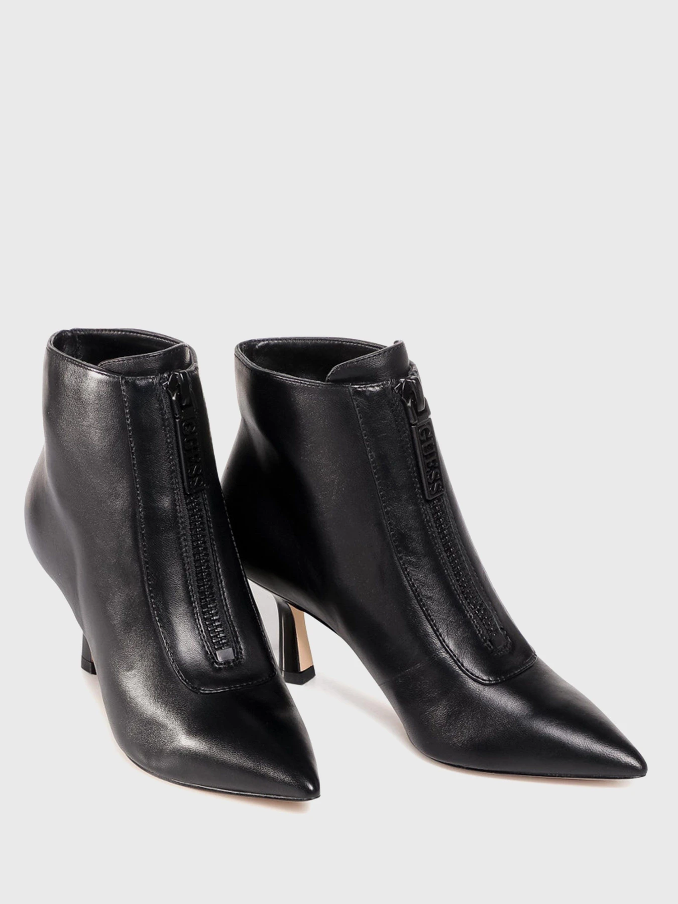 Ботинки и сапоги GUESS модель FL7DB2-LEA10-BLACK Ботинки и сапоги GUESS модель FL7DB2-LEA10-BLACK Фото