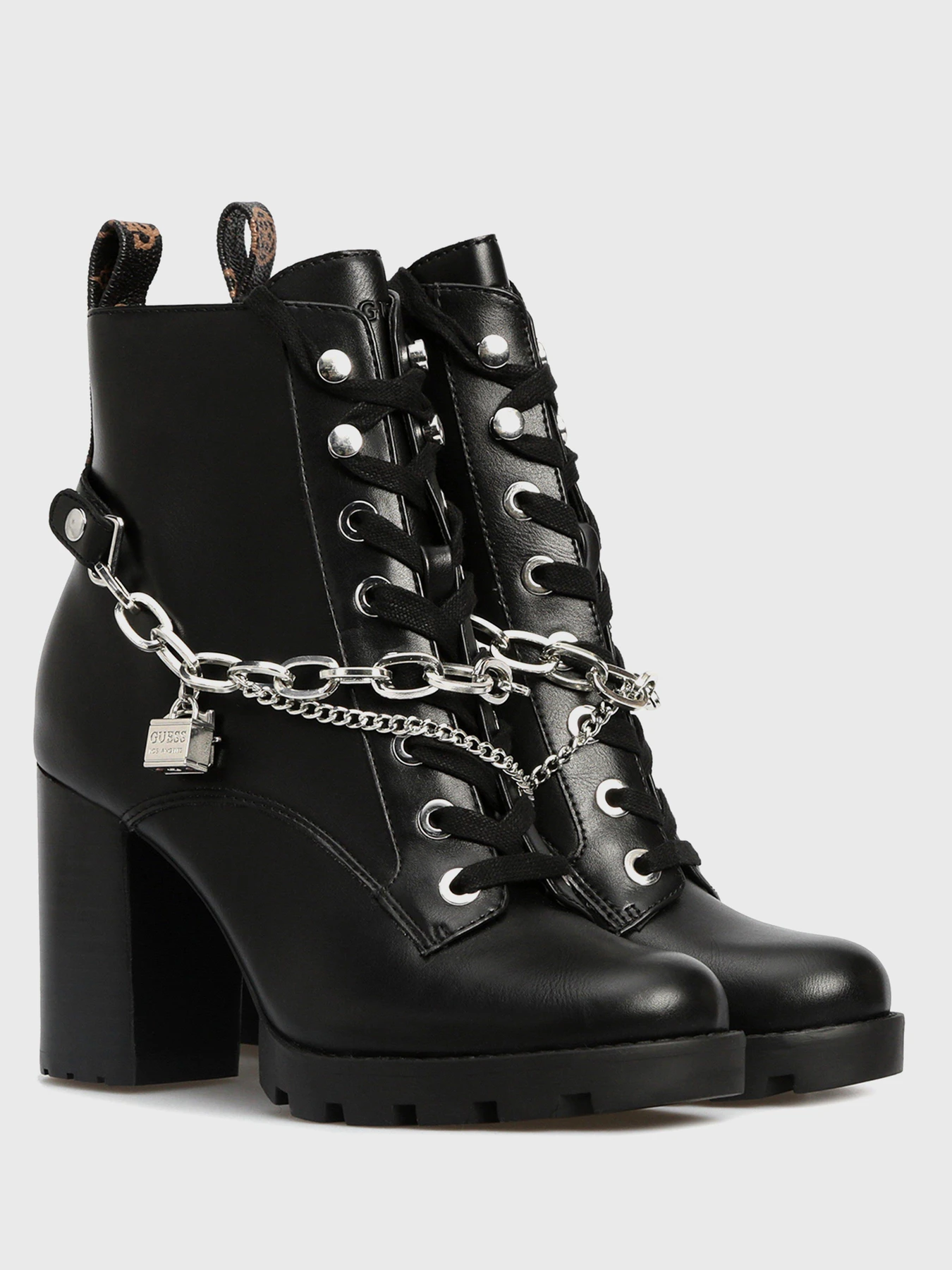 Ботинки и сапоги GUESS Raizel модель FL7RAL-ELE10-BLACK Фото