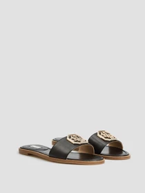 Шльопанці GUESS Botali модель FL6BOT-LEA19-BLACK Фото