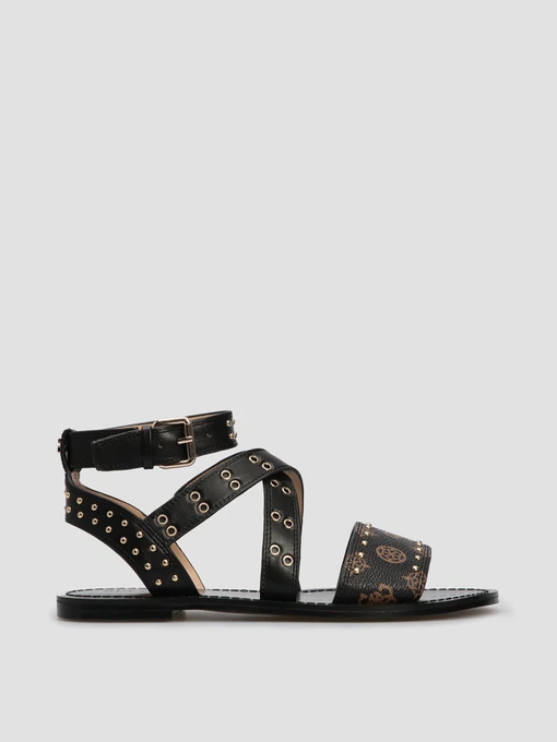 Босоніжки GUESS 
Cevie2 модель FL6CV2-FAL03-BLKBR Фото