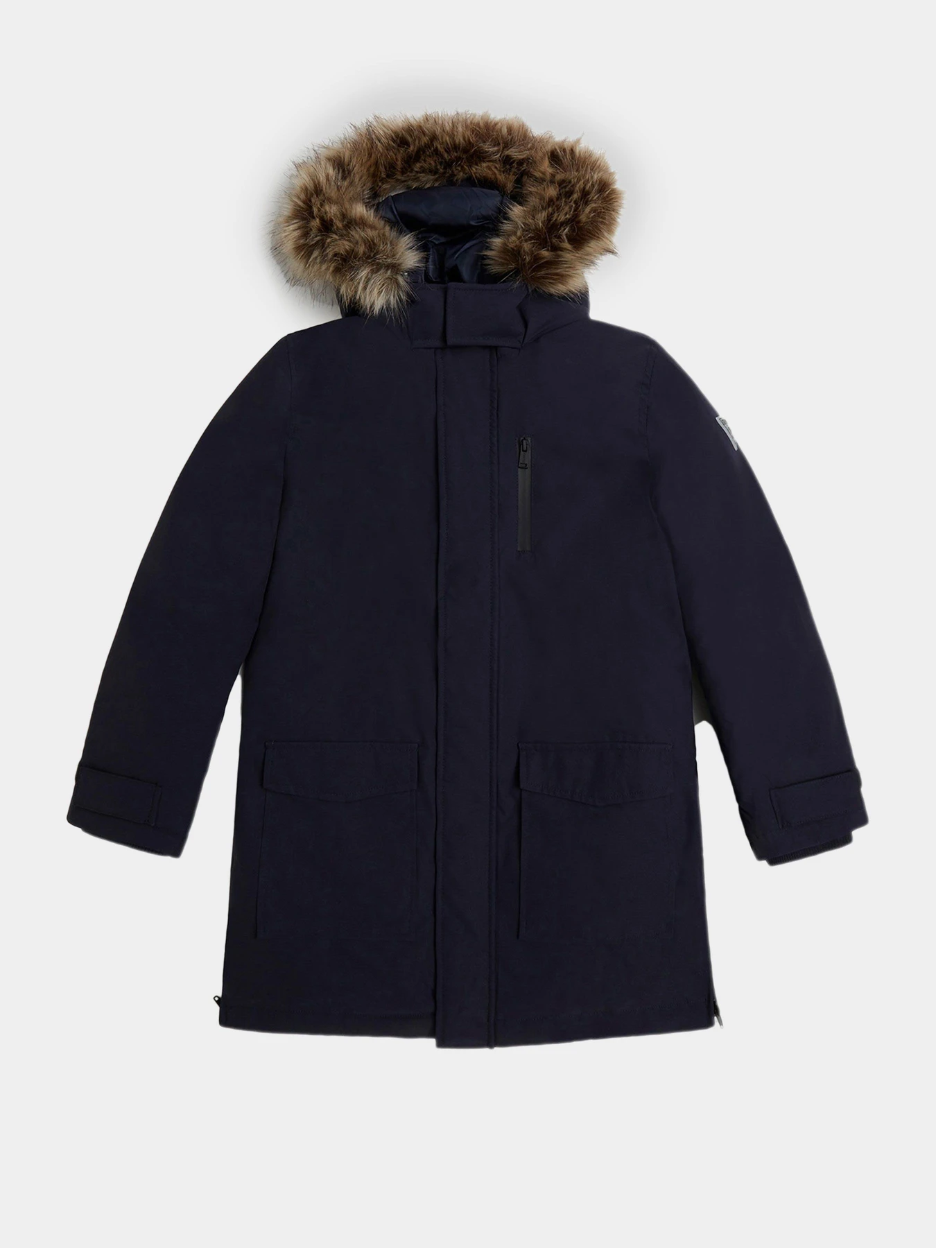 Куртки и дубленки GUESS Faux Fur Hooded Smart модель L2BL01.WF0F0;G7V2 Куртки и дубленки GUESS Faux Fur Hooded Smart модель L2BL01.WF0F0;G7V2 Фото