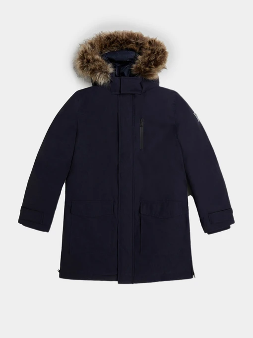 Куртки та дублянки GUESS Faux Fur Hooded Smart модель L2BL01.WF0F0;G7V2 Фото