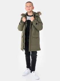 Куртки и дубленки GUESS Faux Fur Hooded Smart модель L2BL01.WF0F0;G8F6 Фото