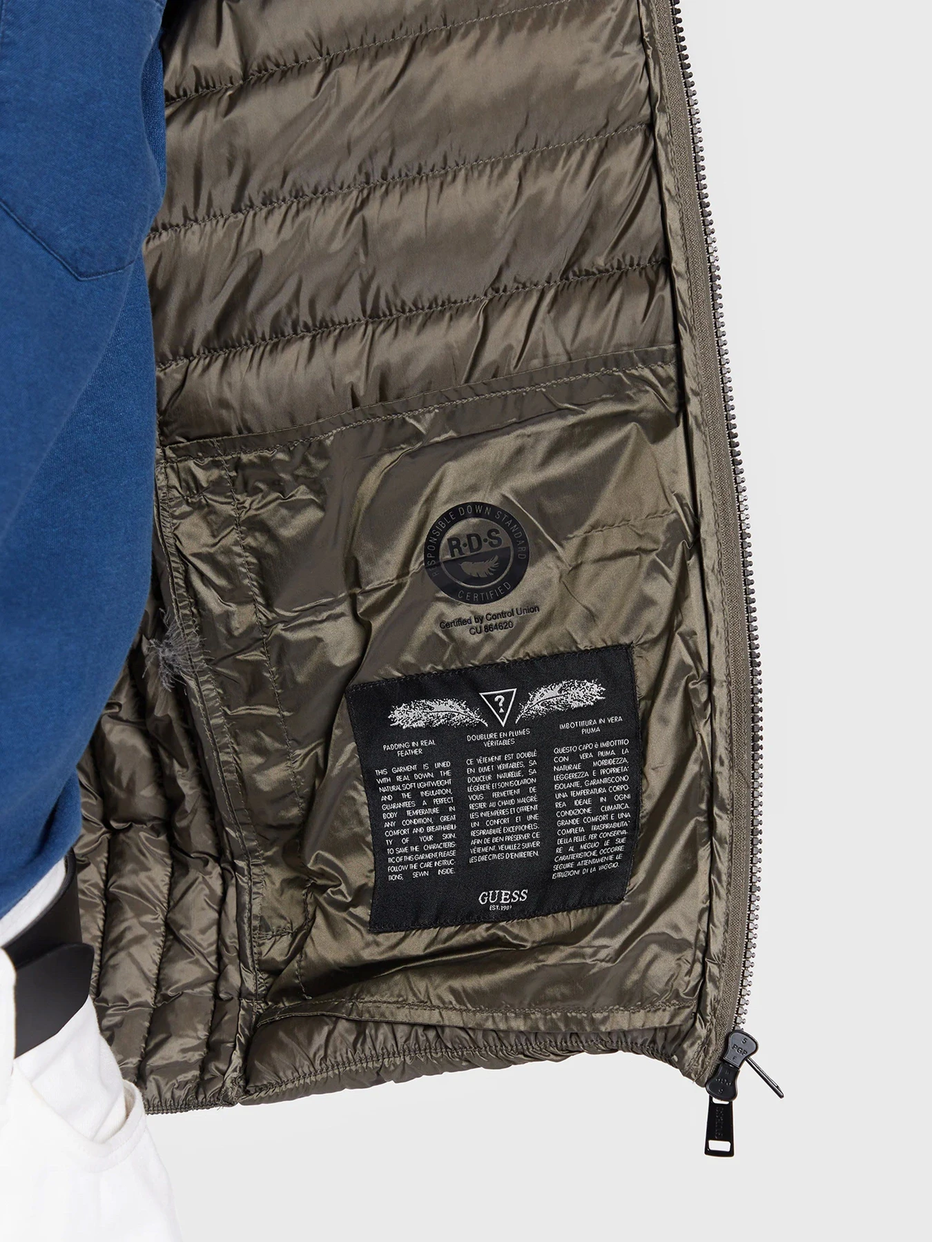 Куртки та дублянки GUESS Light Packable Realdown Jkt модель M1RL47.WDQ50;G1CA Фото