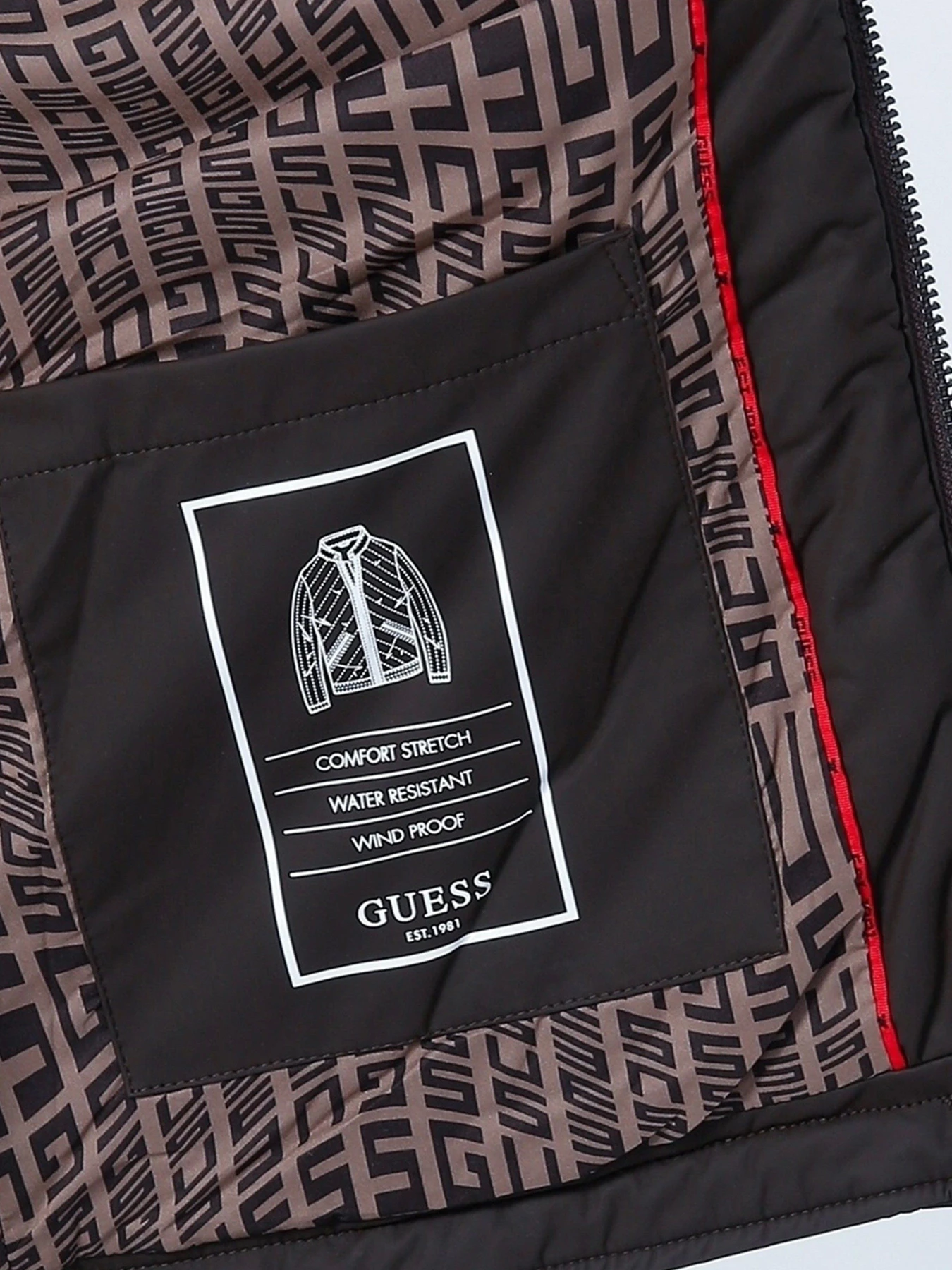 Куртки та дублянки GUESS модель M2YL53.WBS80;G1H3 Куртки та дублянки GUESS модель M2YL53.WBS80;G1H3 Фото