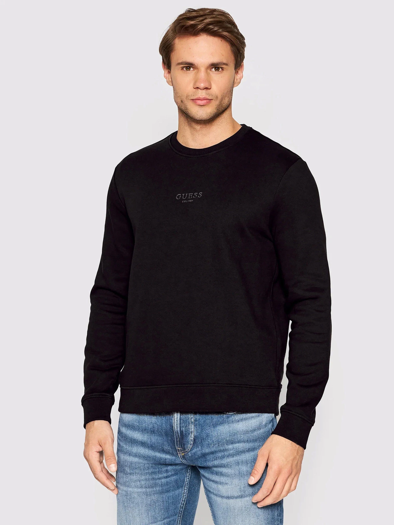 Худі та світшоти GUESS модель M2YQ27.KBA10;JBLK Худі та світшоти GUESS модель M2YQ27.KBA10;JBLK Фото