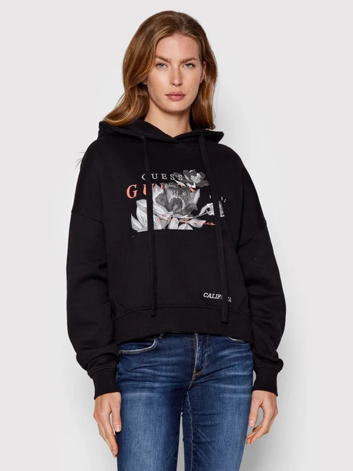 Худи и свитшоты GUESS Cassiopea модель W2YQ03.K68I1;JBLK Фото