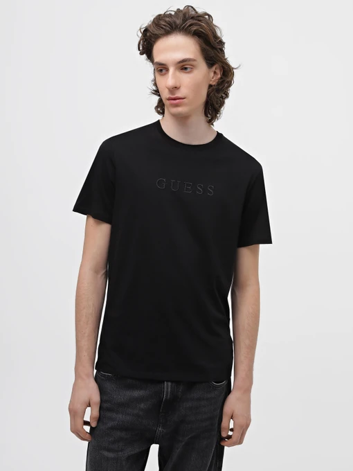 Футболки и поло GUESS модель M2BP47.K7HD0;JBLK Фото