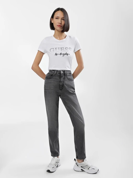 Жіночі Джинси мом GUESS Authentic Grey 9' фото 2