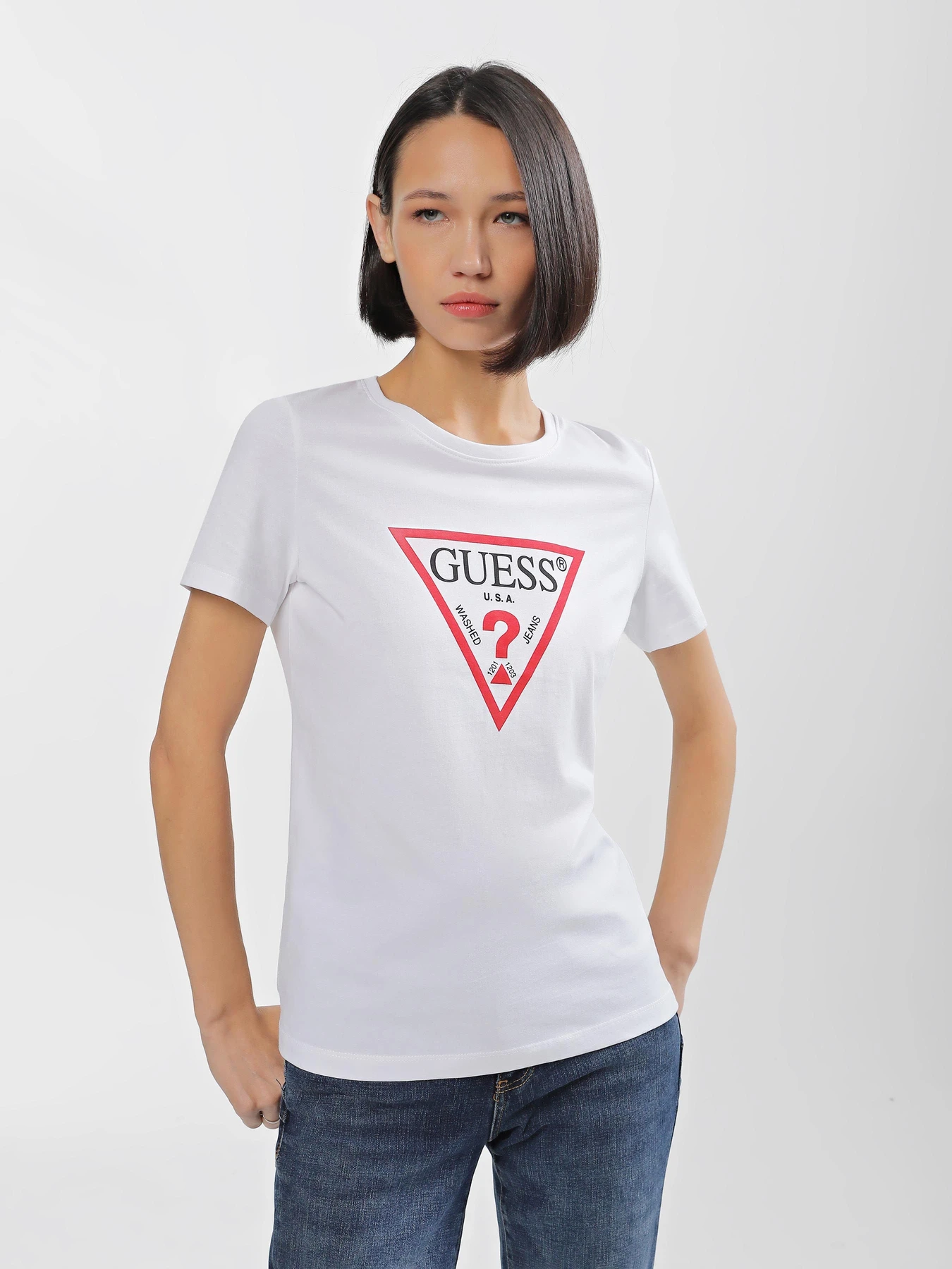 Футболки и поло GUESS 
Ss Cn Original Tee модель W1YI1B.I3Z14;G011 Фото
