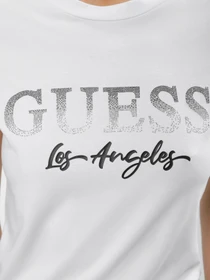 Футболки и поло GUESS Ss Cn Logo Micro Studs Tee модель W3BI34.J1314;G011 Фото