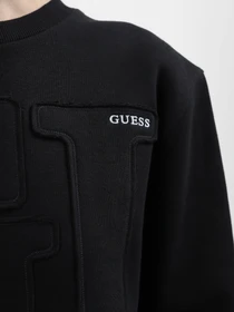 Худи и свитшоты GUESS модель V3BQ11.KBXX1;JBLK Фото
