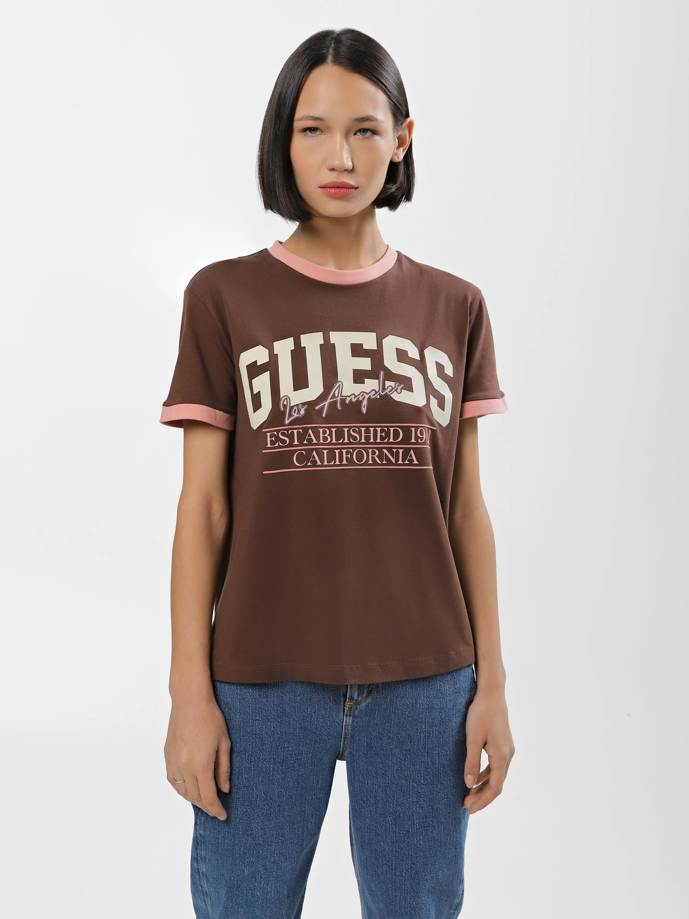 Футболки и поло GUESS Allegra Ss T-Shirt модель V3BI03.J1314;A103 Фото