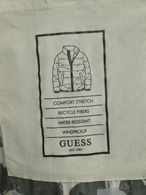 Куртки и дубленки GUESS модель M3BL18.WFOU2;G8DK Фото