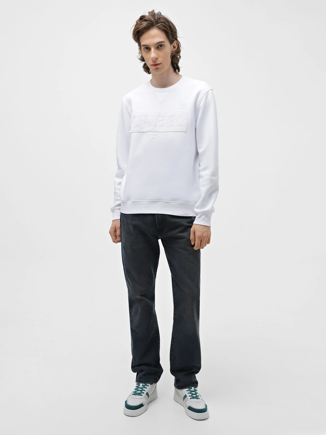 Худі та світшоти GUESS Beau Cn Sweatshirt модель M3BQ08.K9Z21;G011 Худі та світшоти GUESS Beau Cn Sweatshirt модель M3BQ08.K9Z21;G011 Фото