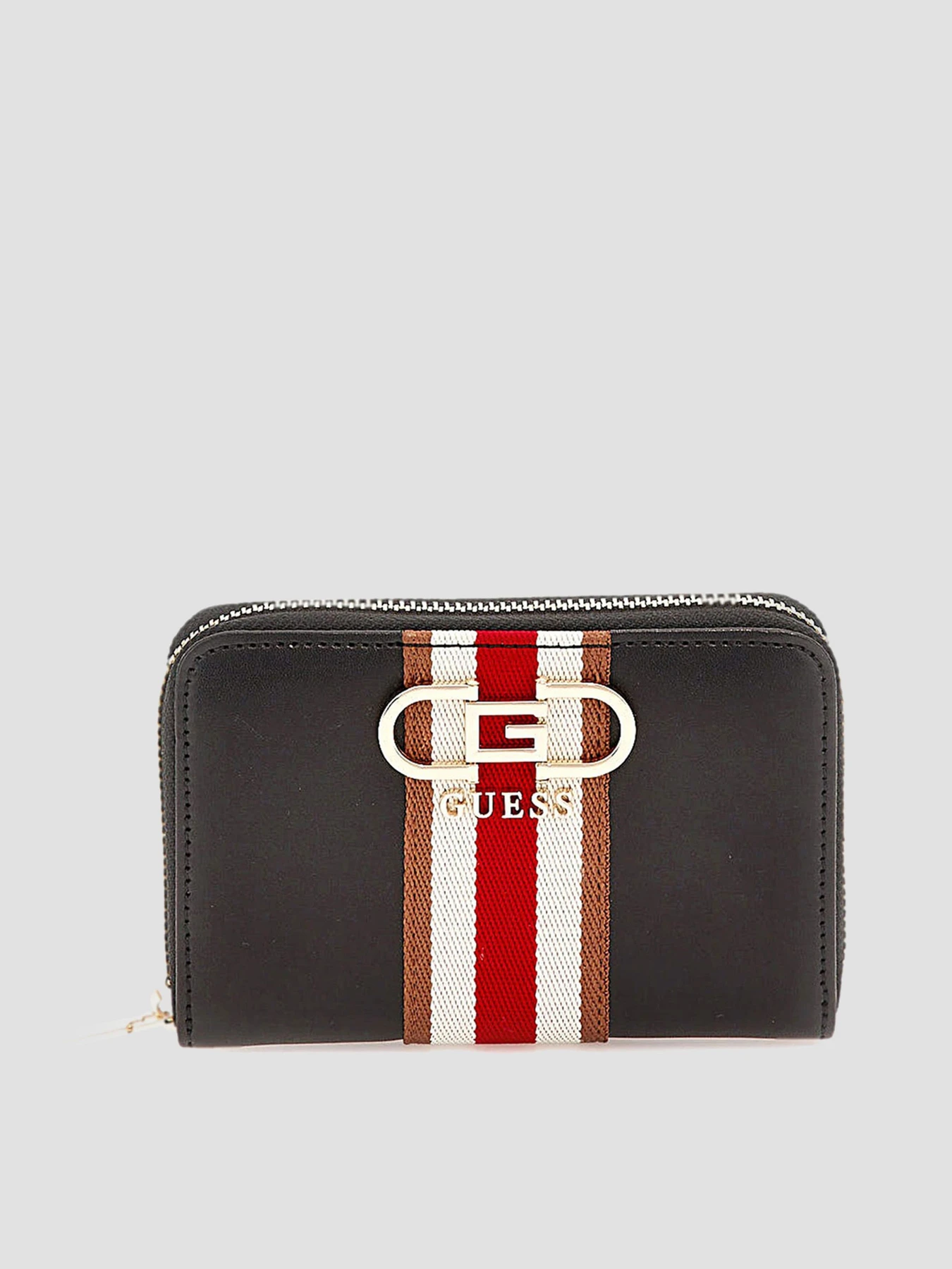 Гаманці GUESS Nelka Slg Medium Zip Around модель SWVG93.07400;BLA Гаманці GUESS Nelka Slg Medium Zip Around модель SWVG93.07400;BLA Фото