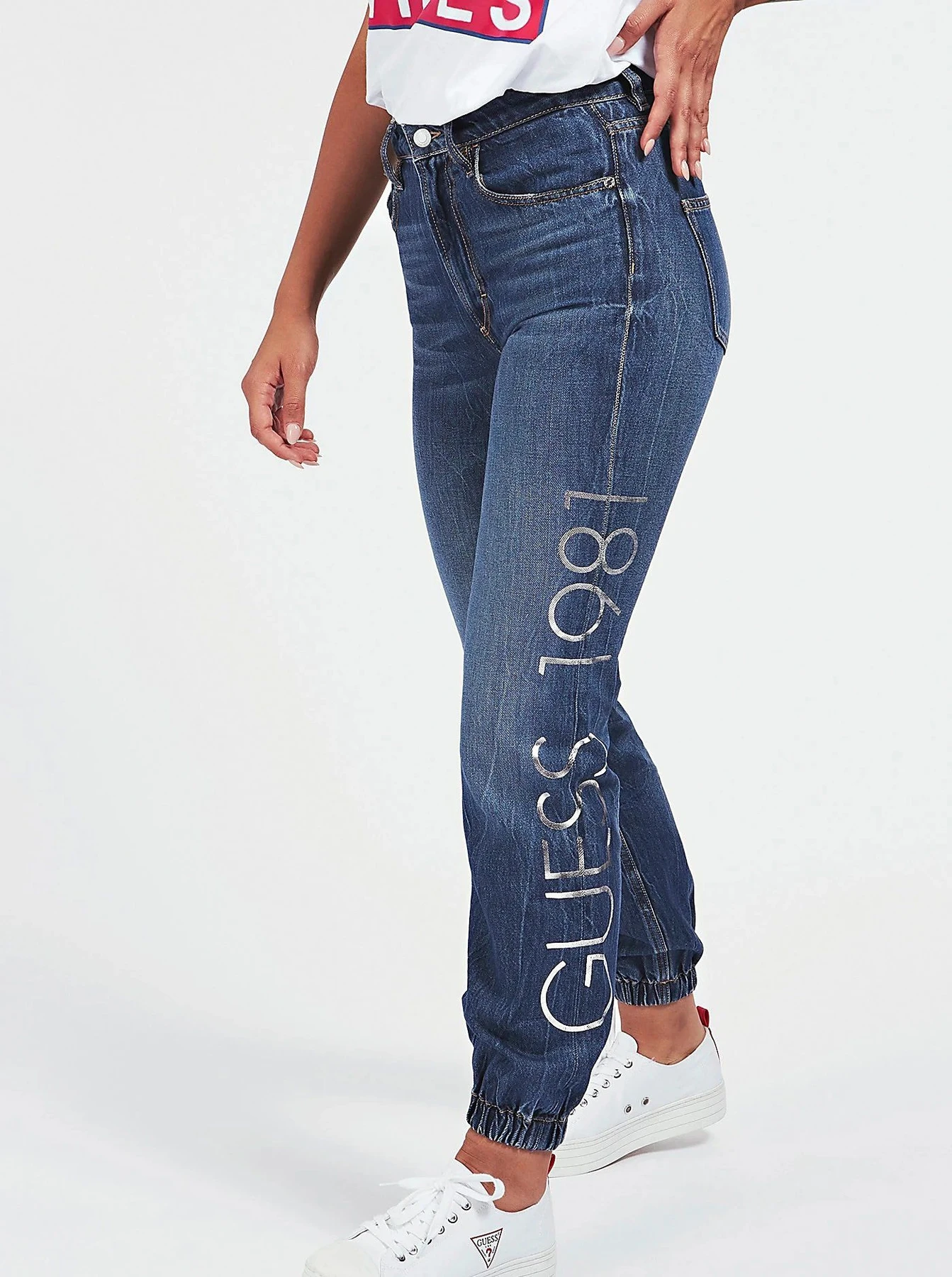 Джинсы GUESS модель W0YA40-D3Y08-PAHA Фото