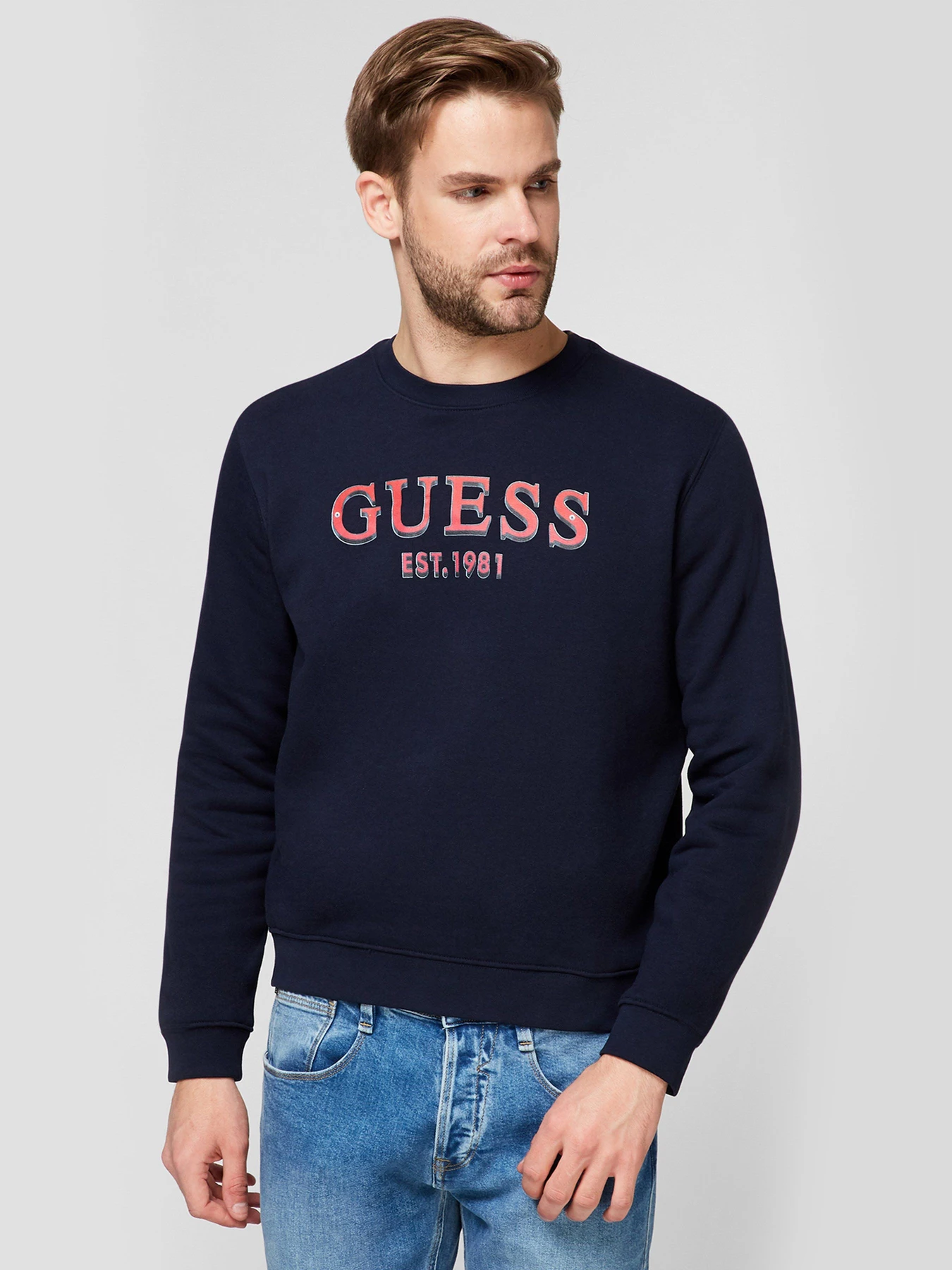 Худи и свитшоты GUESS модель M0BQ76-K9V31-G720 Фото