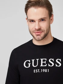 Худі та світшоти GUESS модель M1RQ08-K7ON1-JBLK Фото