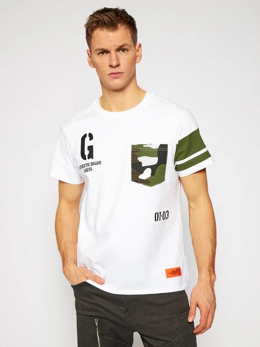 Футболки и поло GUESS модель M1RI90-KAG00-TWHT Фото
