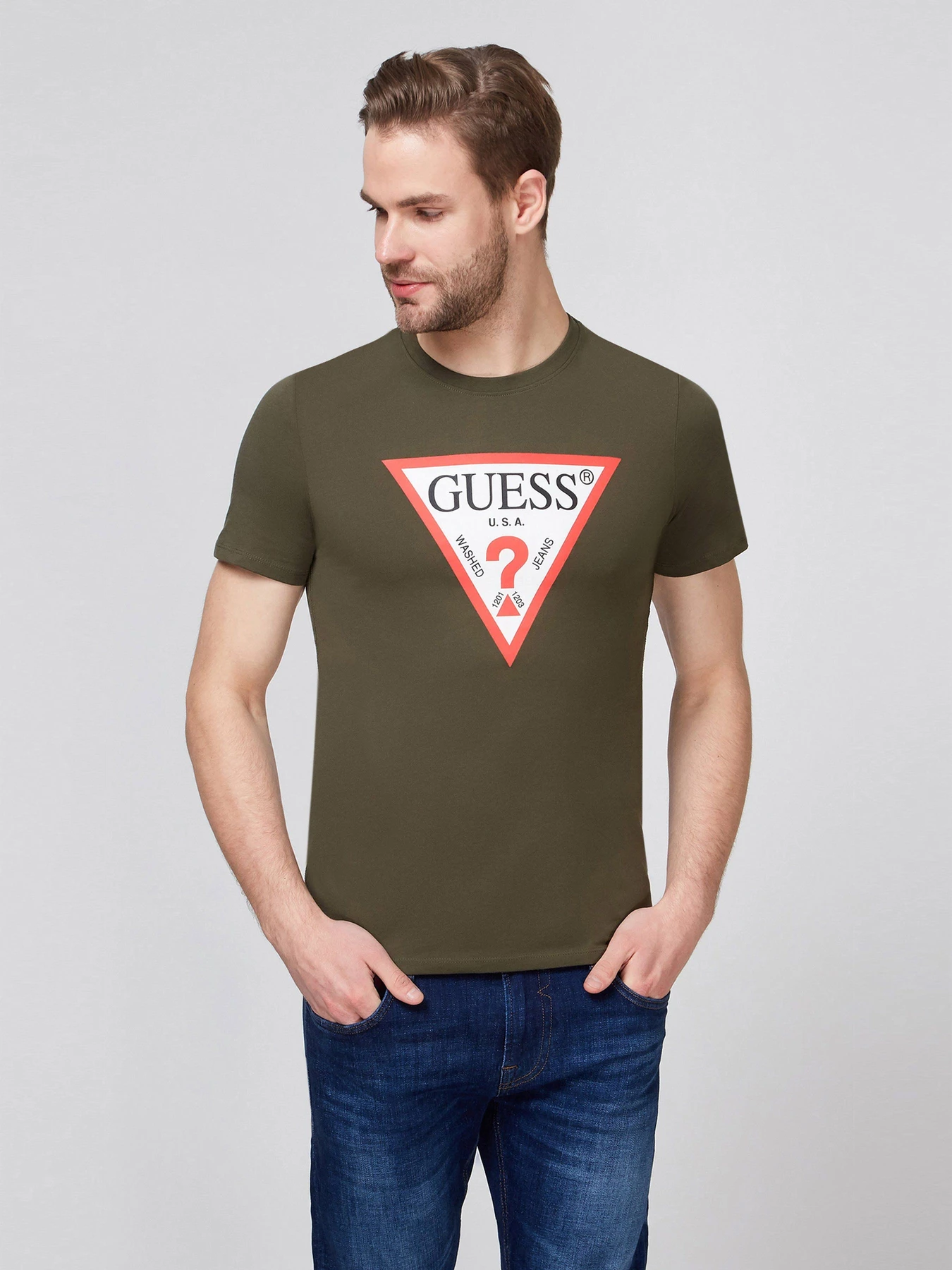 Футболки и поло GUESS модель M1RI71-I3Z11-G8F6 Футболки и поло GUESS модель M1RI71-I3Z11-G8F6 Фото