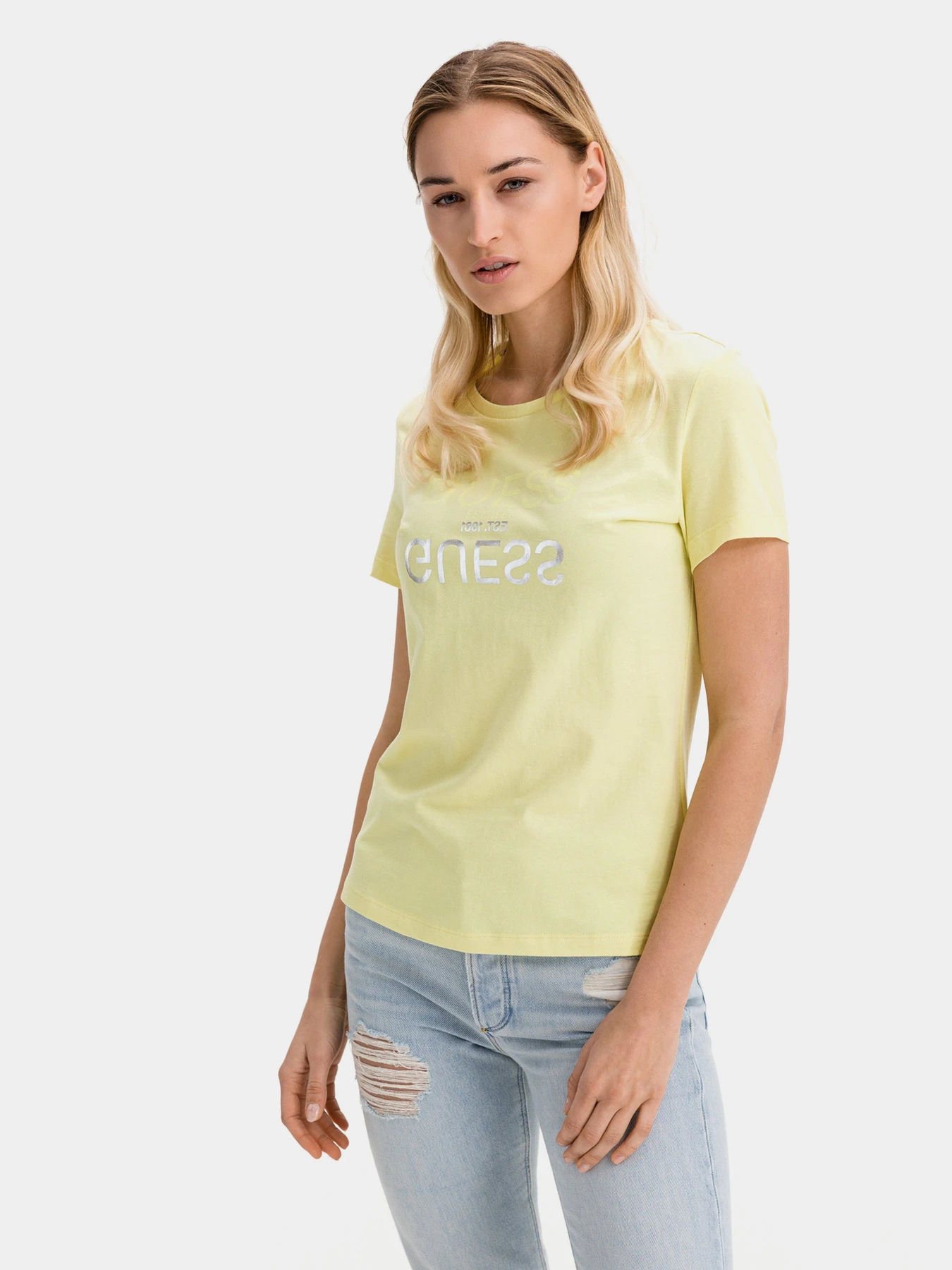 Футболки и поло GUESS модель W1GI0C-I3Z11-G2M2 Футболки и поло GUESS модель W1GI0C-I3Z11-G2M2 Фото