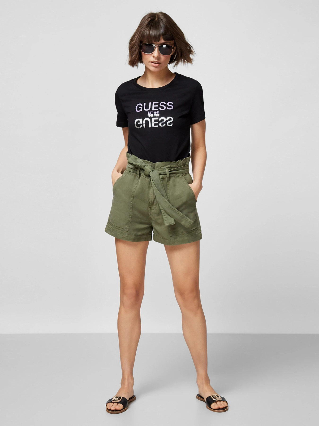 Футболки и поло GUESS модель W1GI0C-I3Z11-JBLK Фото