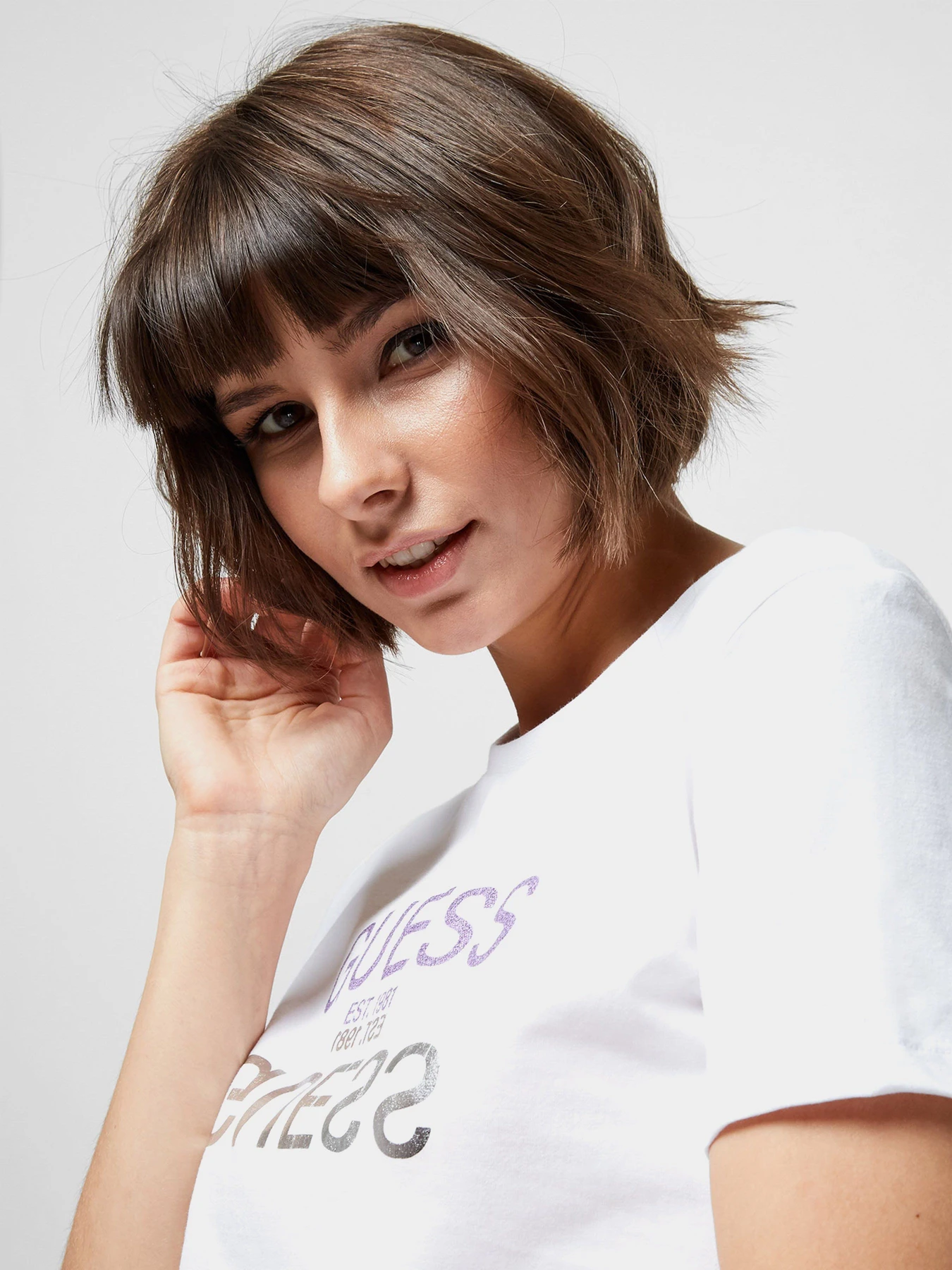 Футболки и поло GUESS модель W1GI0C-I3Z11-TWHT Футболки и поло GUESS модель W1GI0C-I3Z11-TWHT Фото