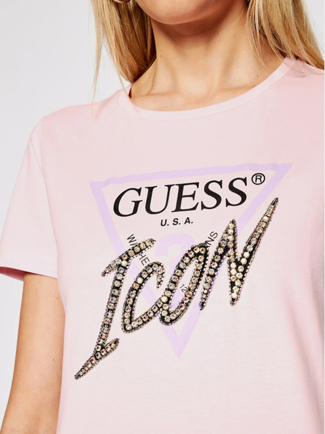 Футболки и поло GUESS модель W1RI25-I3Z00-G600 Фото