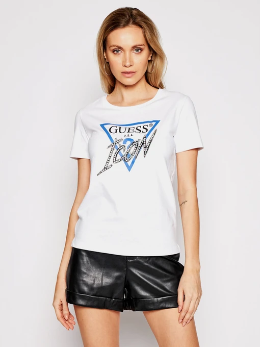 Футболки і поло GUESS модель W1RI25-I3Z00-TWHT Фото
