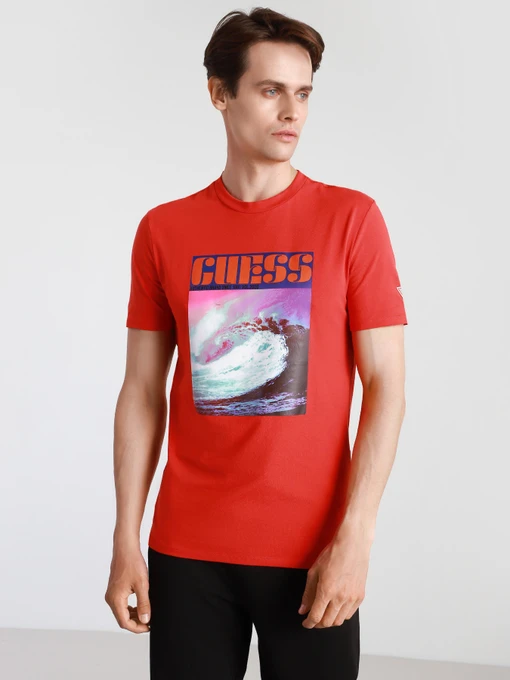 Футболки и поло GUESS модель M1GI94-J1311-G5O8 Фото