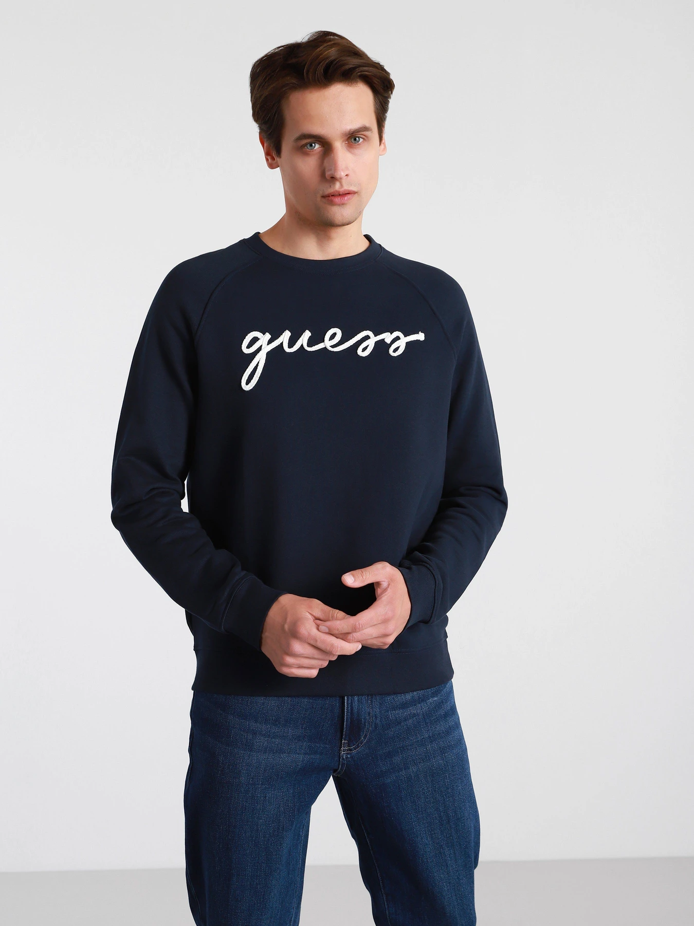 Худи и свитшоты GUESS модель M1GQ55-KAOR1-G77G Фото