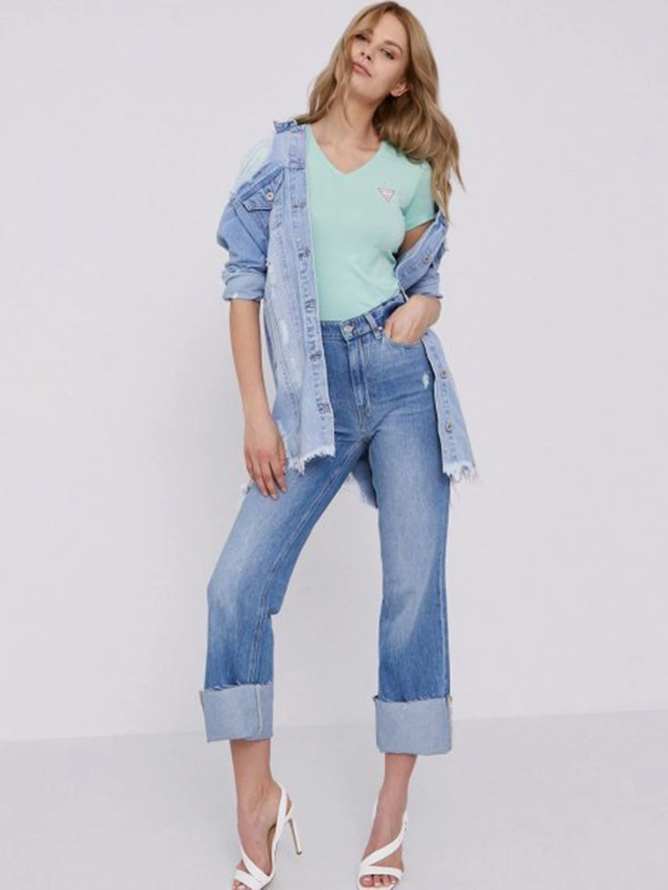 Джинси GUESS Straight модель W1YA33.D3Y0G;STWY Джинси GUESS Straight модель W1YA33.D3Y0G;STWY Фото